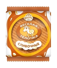 Вафли Веселая коровка Сливочные 150г