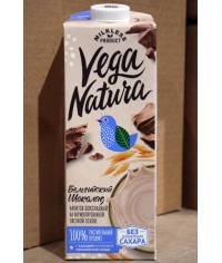 Напиток Vega Natura Бельгийский шоколад на овсяной основе 1,5% 1000 мл