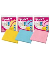 Салфетки хозяйственные York 35×35 см вискозные 3 шт.