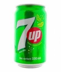 Газированный напиток 7-Up 330 мл ж/б