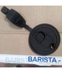 Крышка ВЗЛП тип E с заглушкой питейника d=90 Черная