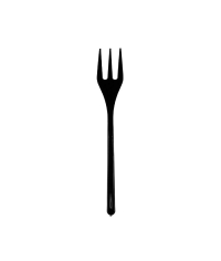 Мини-вилка фуршетная PS 100 мм Черная