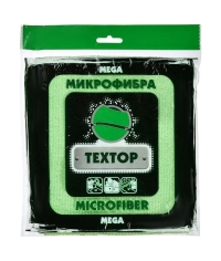 Салфетка из микрофибры Textop Mega Зеленая 40×40 см
