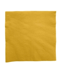 Салфетки бумажные Желтые 24×24 см 400 шт.