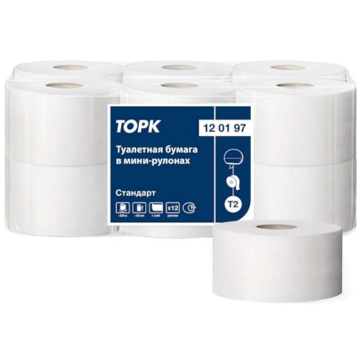 Туалетная бумага 1-слойная TORK Universal в рулоне 200 м
