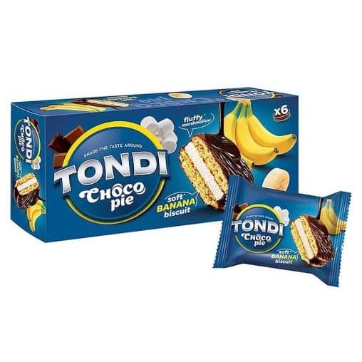 Печенье-сэндвич Tondi Choco Pie Banana 30 г