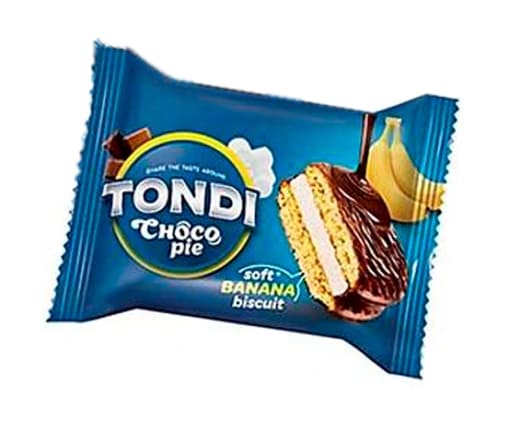 Печенье-сэндвич Tondi Choco Pie Banana 30 г