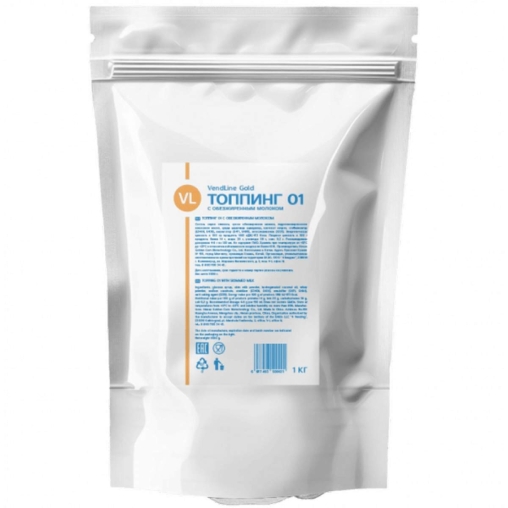 Топпинг молочный Vendline Gold Topping 01 жирн. 20% с обезжиренным молоком 1000 г