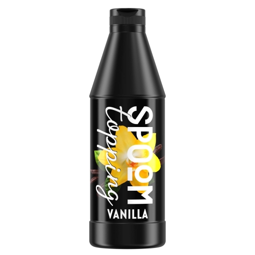 Топпинг Spoom Vanilla Ваниль 1 кг ПЭТ-бутылка с дозатором
