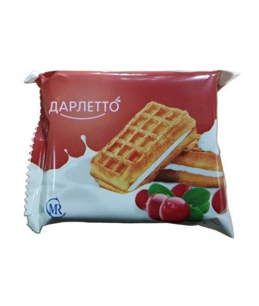 Вафли Дарлетто мягкие с клюквой 62 г