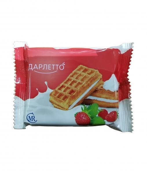 Вафли Дарлетто мягкие с земляникой 62 г