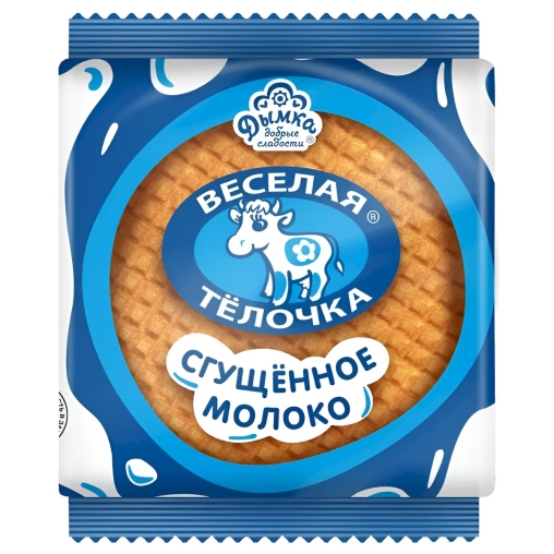 Вафли Веселая коровка Сгущенное молоко 150г