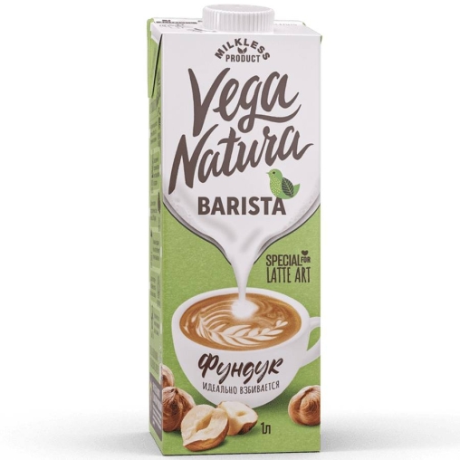 Напиток Vega Natura BARISTA Фундук 2,1% тетрапак с крышкой 1000 мл