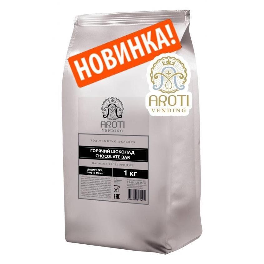 Растворимый напиток Горячий шоколад AROTI Chocolate Bar в гранулах 1000 г