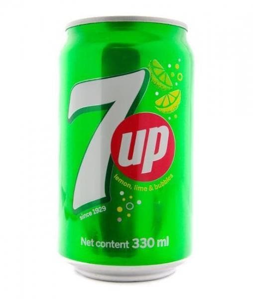 Газированный напиток 7-Up 330мл ж/б