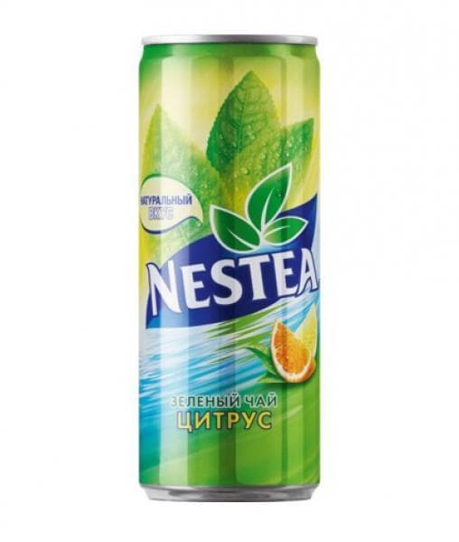 Чай Нести Nestea Зеленый Цитрус 330 мл ж/б