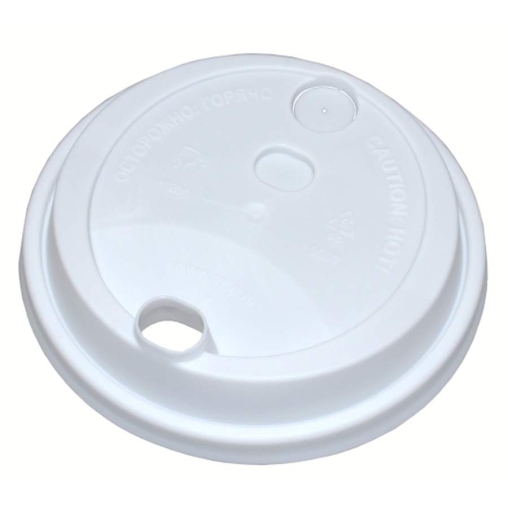 Крышка тип А без заглушки Прозрачная матовая d=90