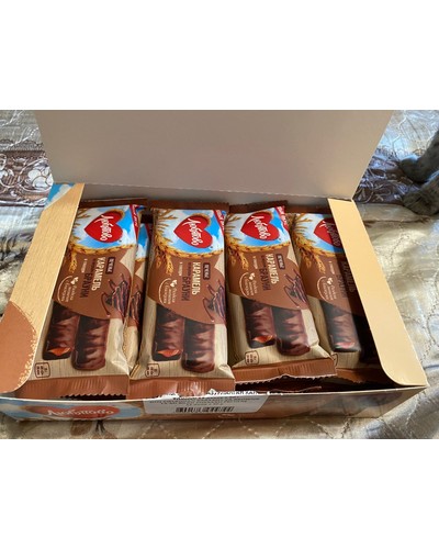Печенье Любятово сахарное с карамелью со вкусом брауни в глазури 50 г отзыв № 16477345-0536-1 от 21.09.2025 09:53:47 фото № 2