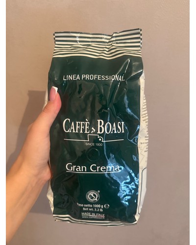 Кофе в зернах Boasi Linea Professional Gran Crema 1000 г отзыв № 0126984350-0050-1 от 07.07.2025 09:16:49 фото № 1
