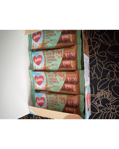 Печенье Любятово сахарное Соленая карамель в глазури 50 г отзыв № 94460971-0553-1 от 15.11.2025 08:10:57 фото № 2