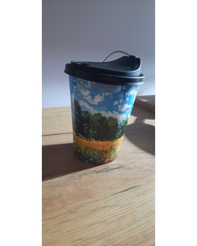 Стакан бумажный ПОЛЕ d=90 350 мл отзыв № 61066175-1111-1 от 04.11.2025 16:29:57 фото № 1