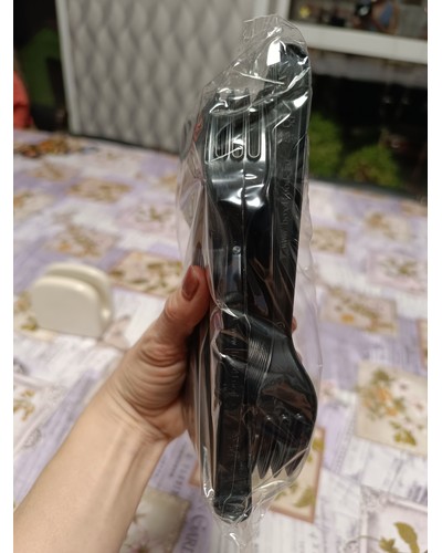 Вилка столовая PS Премиум 180 мм Черная № 83483849-0498-5 19.03.2025 18:06:14 фото № 1