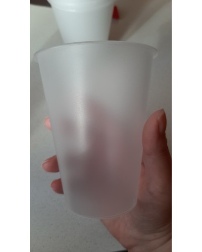 Стакан Bubble cup PP прозрачный матовый d=90 375 мл № 33532715-0209-1 29.09.2025 08:47:27 фото № 1