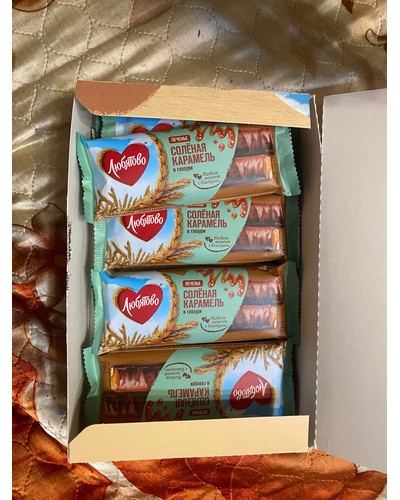 Печенье Любятово сахарное Соленая карамель в глазури 50 г отзыв № 94460971-0553-1 от 20.11.2025 15:36:40 фото № 1