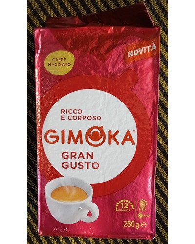 Кофе молотый Gimoka Gran Gusto 250 г отзыв № 51162373-0103-1 от 18.12.2024 04:57:29 фото № 1