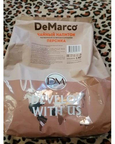 Чай DeMarco Персик 1000 г отзыв № 69115736-0174-1 от 08.03.2025 15:50:25 фото № 1