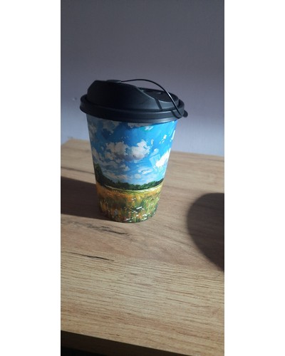 Стакан бумажный ПОЛЕ d=90 350 мл отзыв № 61066175-1111-1 от 04.11.2025 16:29:57 фото № 2