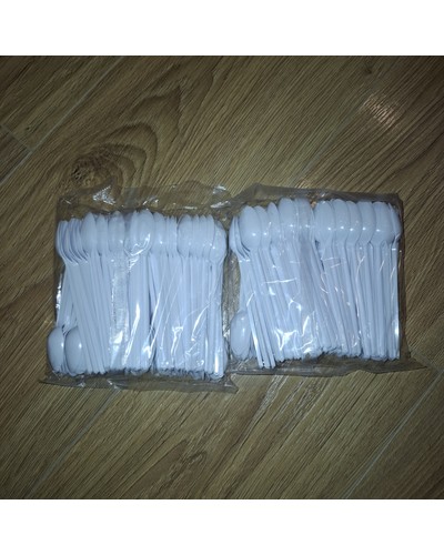 Ложка чайная Эконом PS Белая 125 мм отзыв № 33435965-0934-6 от 30.09.2025 17:54:56 фото № 1