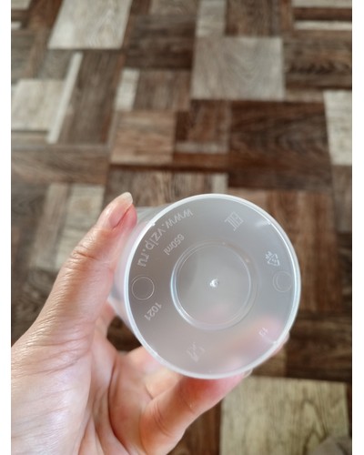 Стакан PP прозрачный матовый d=90 650 мл отзыв № 32120909-0663-4 от 25.08.2025 15:38:00 фото № 1