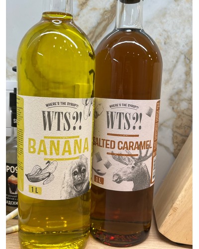 Сироп WTS?! Salted caramel Соленая карамель стекло 1000 мл отзыв № 56205781-0289-2 от 03.07.2025 17:34:59 фото № 1