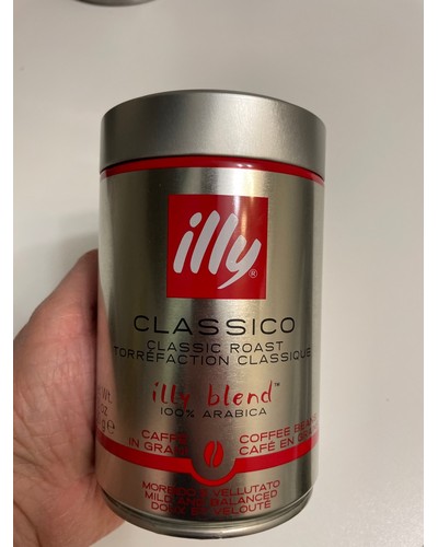 Кофе в зернах illy Classico Grani 250 г в жестяной банке отзыв № 28633211-0015-1 от 04.02.2025 18:18:02 фото № 1