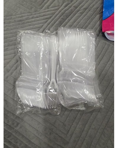 Вилка столовая PS Премиум 180 мм Прозрачная отзыв № 98691507-0240-1 от 20.05.2025 06:28:31 фото № 1