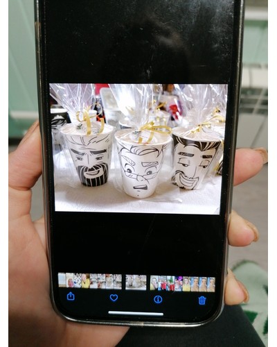 Бумажный стакан Лица d=80 250 мл отзыв № 24094684-1493-2 от 21.07.2024 17:04:31 фото № 1