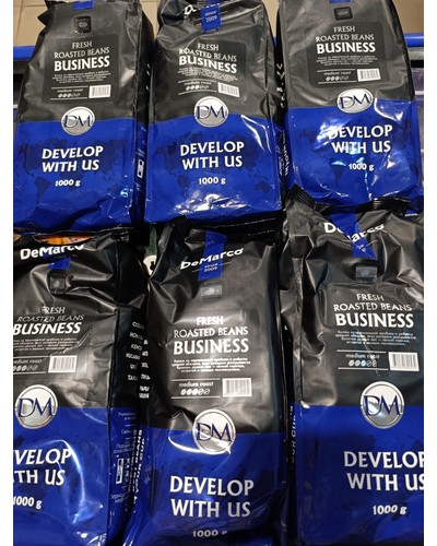 Кофе в зернах DeMarco Fresh Roast Business 1000 г отзыв № 64505905-0473-1 от 30.06.2025 12:03:19 фото № 1