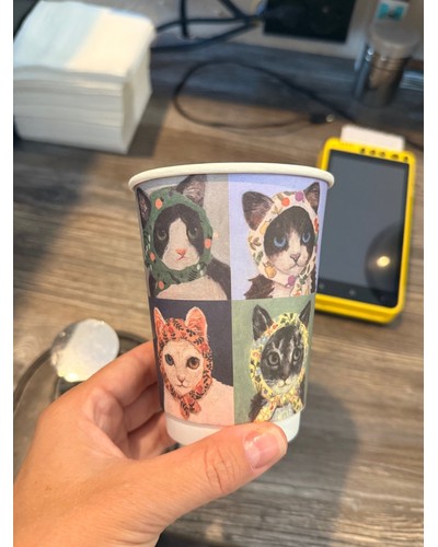 Стакан бумажный 2-слойный CATS d=90 350 мл отзыв № 84595216-0653-1 от 02.08.2025 06:45:02 фото № 1