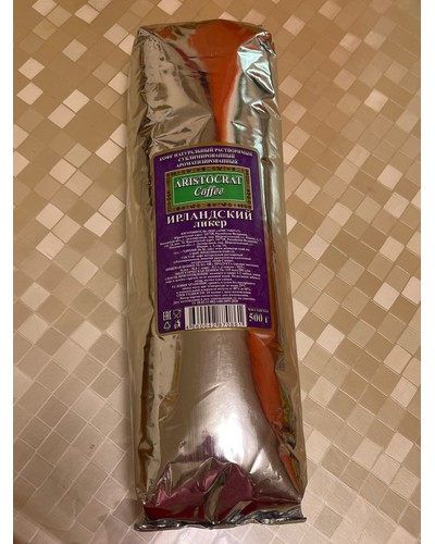 Кофе растворимый Aristocrat Ирландский Ликер 500 г отзыв № 46138447-0227-1 от 29.07.2025 01:41:55 фото № 1