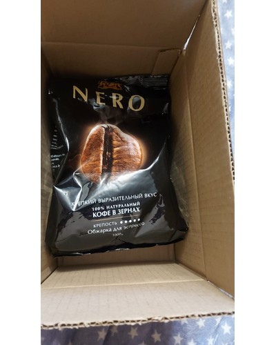 Кофе в зернах Ambassador Nero 1000 г отзыв № 95174651-0057-5 от 14.06.2024 14:41:05 фото № 1