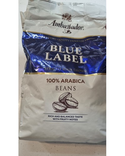 Кофе в зернах Ambassador Blue Label 1000 г № 44360005-0184-1 04.10.2025 02:43:39 фото № 1
