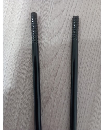 Пластиковые трубочки Черные с изгибом 210 мм d=5 мм отзыв № 59032811-0514-4 от 28.08.2025 11:57:29 фото № 1