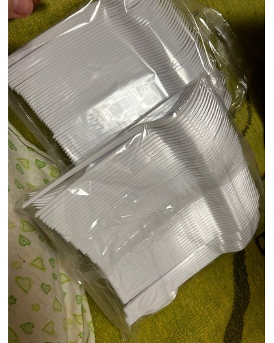 Вилка столовая компакт Эконом Белая 165 мм по 100 шт. отзыв № 0115733735-0178-1 от 03.08.2025 16:32:24 фото № 2