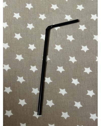 Пластиковые трубочки Черные с изгибом 210 мм d=5 мм отзыв № 59032811-0514-4 от 24.08.2025 18:53:01 фото № 1