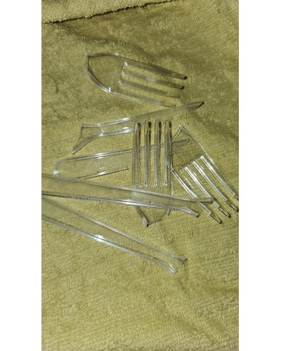 Вилка столовая PS Премиум 180 мм Прозрачная отзыв № 98691507-0240-1 от 17.05.2025 22:01:59 фото № 3