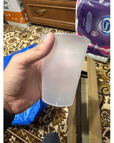 Стакан Bubble cup PP прозрачный матовый d=90 375 мл № 08040485-0274-4 25.08.2025 18:15:09 фото № 2