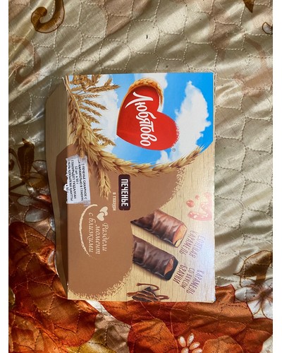 Печенье Любятово сахарное Соленая карамель в глазури 50 г отзыв № 94460971-0553-1 от 20.11.2025 15:36:40 фото № 3