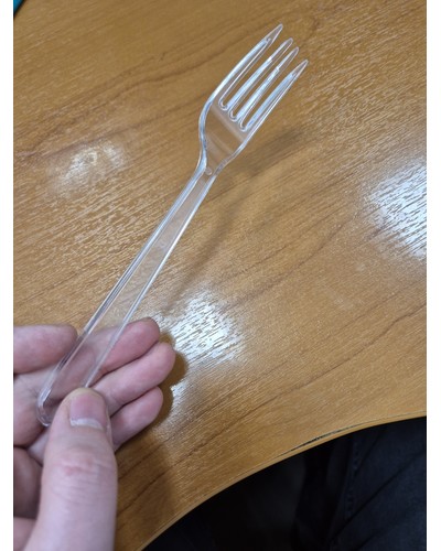 Вилка столовая PS Премиум 180 мм Прозрачная отзыв № 35652907-0990-1 от 27.02.2025 14:22:06 фото № 3