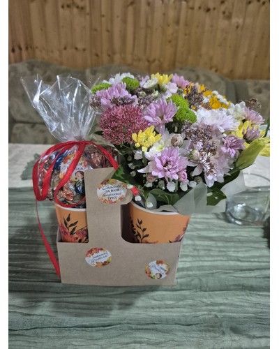 Стакан бумажный 2-слойный ProstoKap Цветы желтый d=90 450 мл отзыв № 0140829545-0034-1 от 02.10.2025 14:14:53 фото № 2